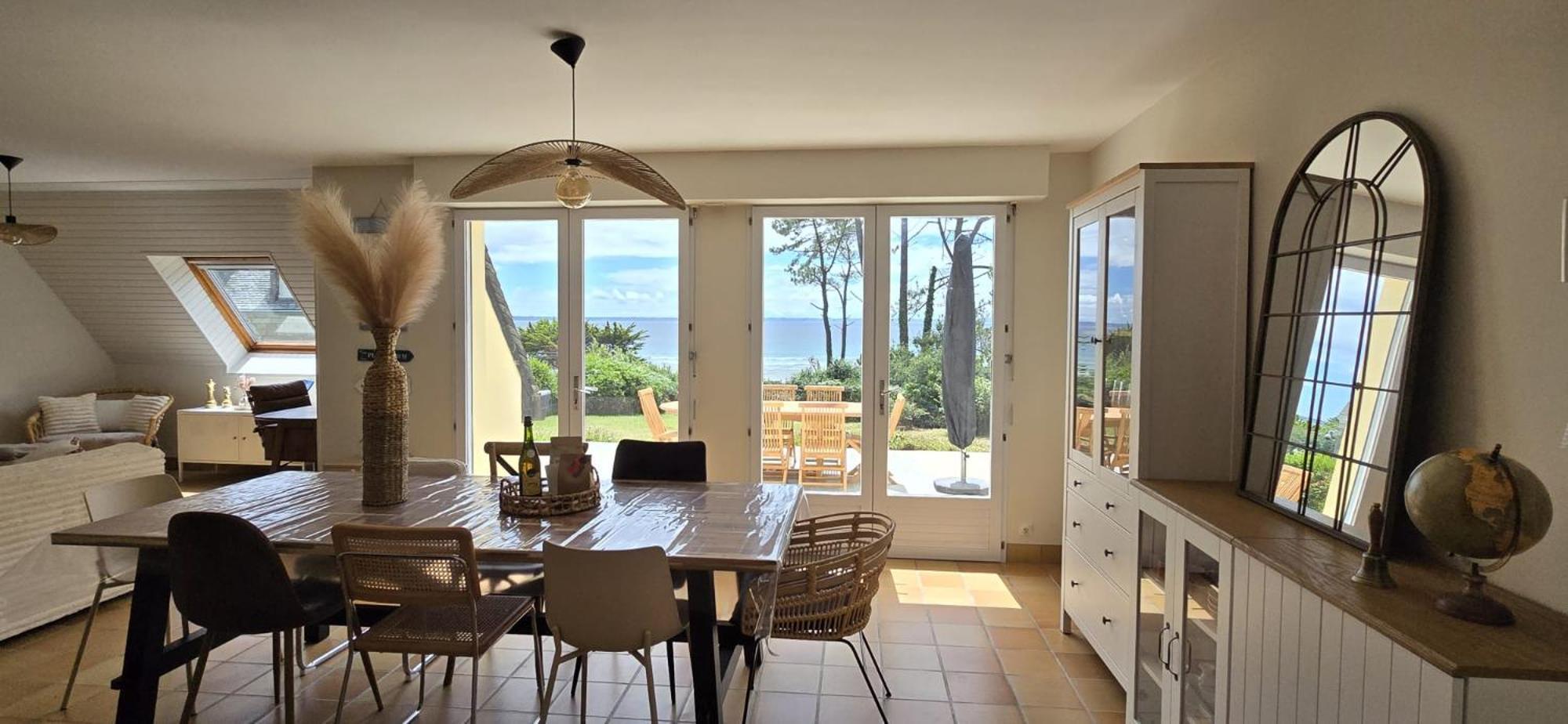 Maison Vue Mer Crozon - Jacuzzi - Sauna Dış mekan fotoğraf